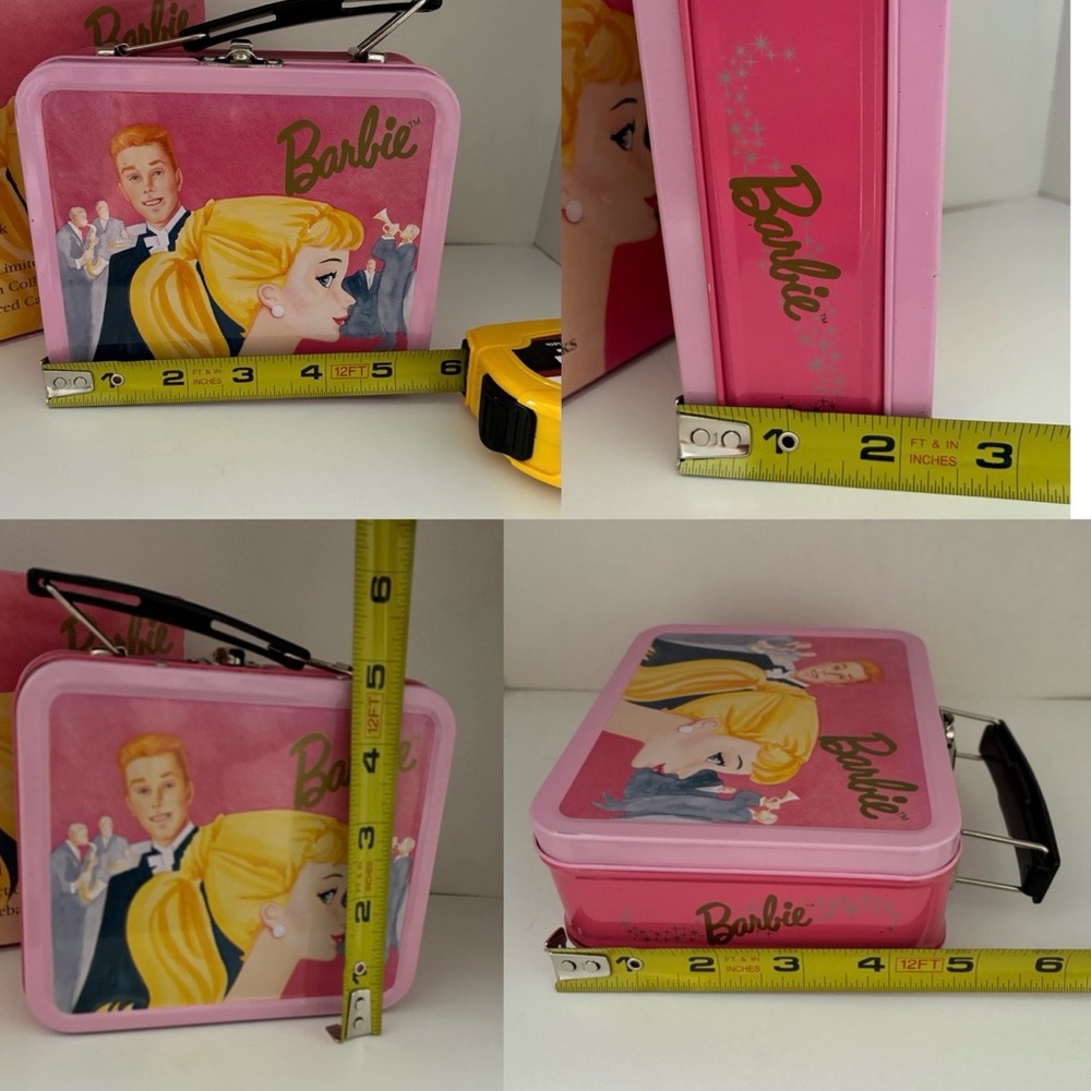 NWT Barbie Pretty And Pink Fossil Watch Boxed Set. 1994 Ltd Ed.. Pink Leather - Picture 16 of 16